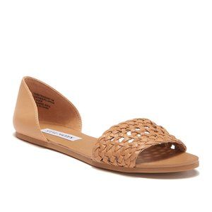 coach bea leather flat